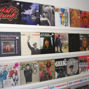 french vinyl at wild honey records