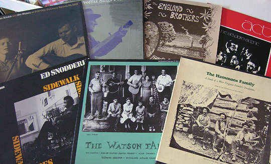 bluegrass folk traditional vinyl records