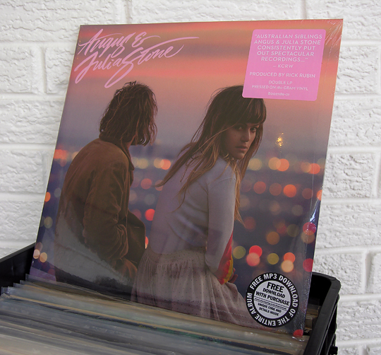 Angus & Julia Stone on vinyl 