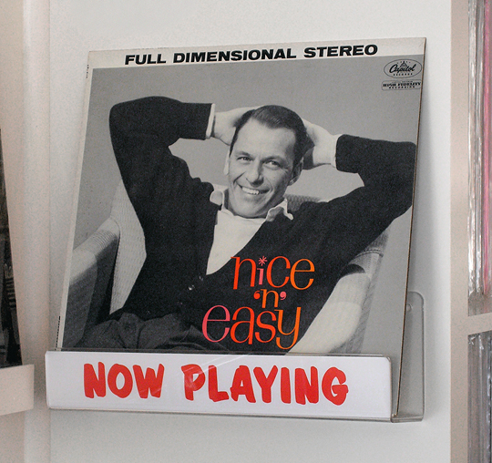 Frank Sinatra Nice N East vinyl record