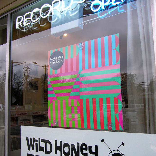 panda_bear_meets_the_grim_reaper_display_at_wild_honey_records_knoxville_tennessee
