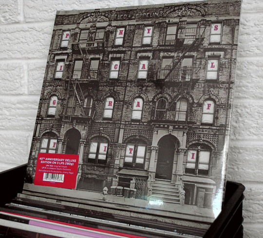 Led Zeppelin Physical Graffiti40th anniversary remaster vinyl 