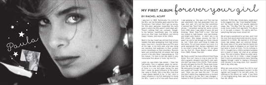 Wild Honey Records ZINE article - Forever Your Girl