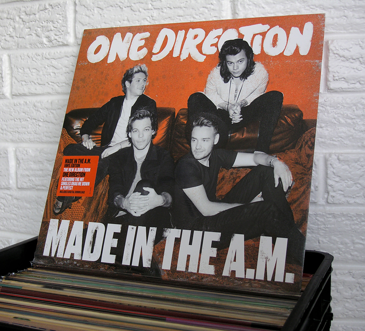 20 One Direction Made In The Am Vinyl Wild Honey Records Knoxville Tennessee Record Store Jpg 720 653 Record Store Novelty Sign Vinyl
