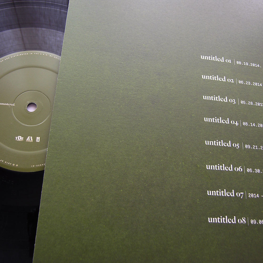 Kendrick Lamar Untitled vinyl