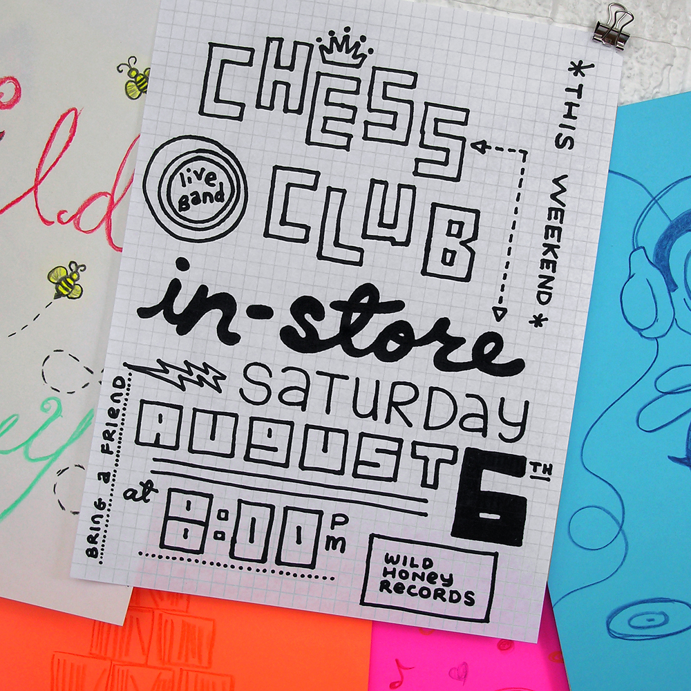 band in store at wild honey records knoxville