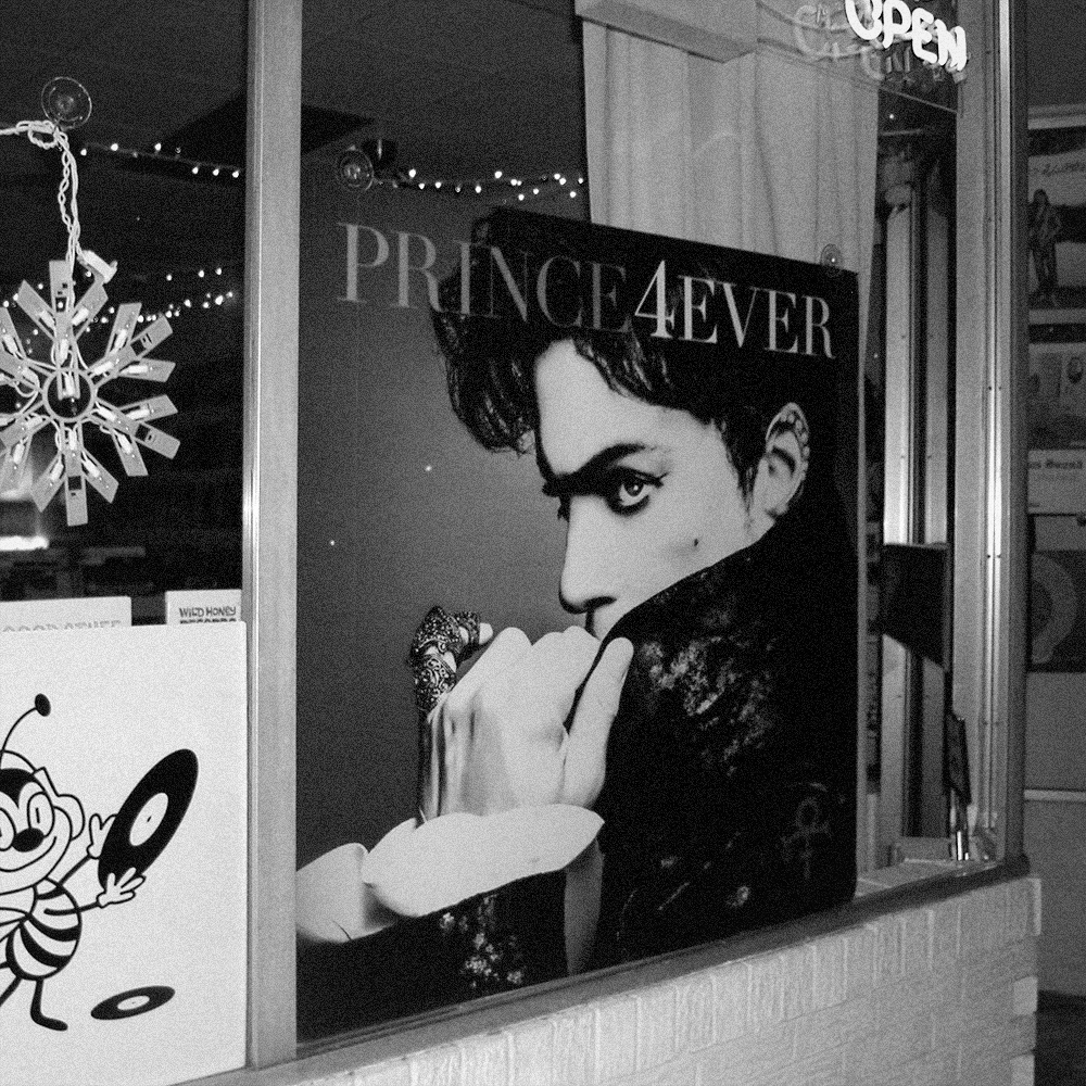 PRINCE_4EVER_poster_wild_honey_records_knoxville_tennessee_record_store