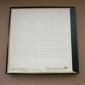 1972 Bette Midler NYC tape box