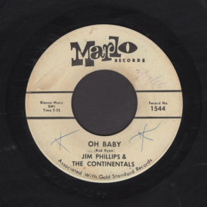 JIM PHILLIPS & THE CONTINENTALS 45
