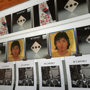 Paul McCartney McCartneyIII white vinyl with poster