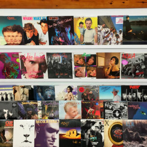 1980s vintage vinyl records - Knoxville Oake Ridge record store