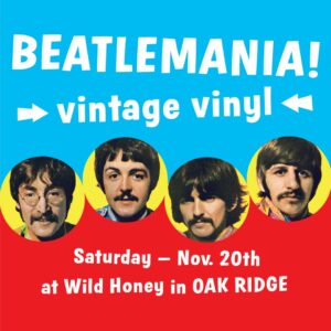 THE BEATLES vintage vinyl records