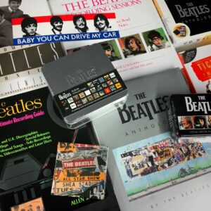 Fun Beatles swag, rare CDs, books, bumper stickers and more!