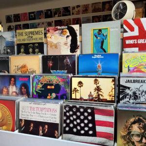classic rock & pop vintage vinyl records