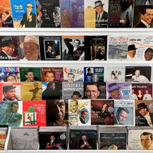 150+ Frank Sinatra vintage vinyl records in our Oak Ridge record store Saturday