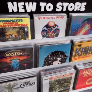 Our third weekend of fresh-in-the-shop classic rock vintage vinyl is this Saturday in Oak Ridge!